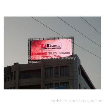 Epistar 256256 mm Outdoor Advertising LED Display PH16 1R1G